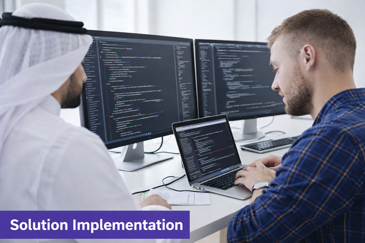 Code collaboration in a office